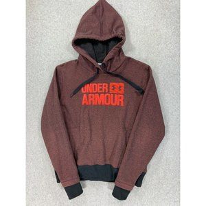Under Armour Threadborne Logo Hoodie Sweatshirt‎ (Women's Medium) Maroon